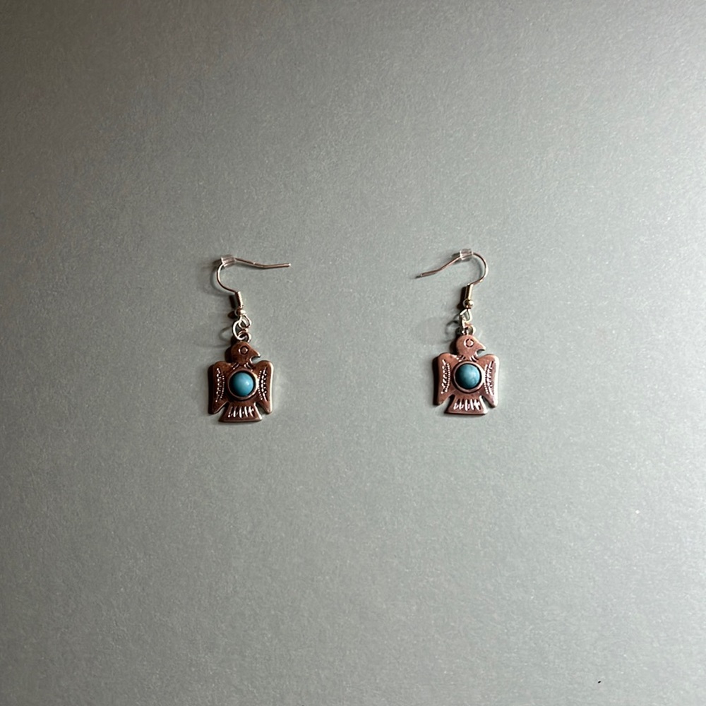 Western Thunderbird earrings